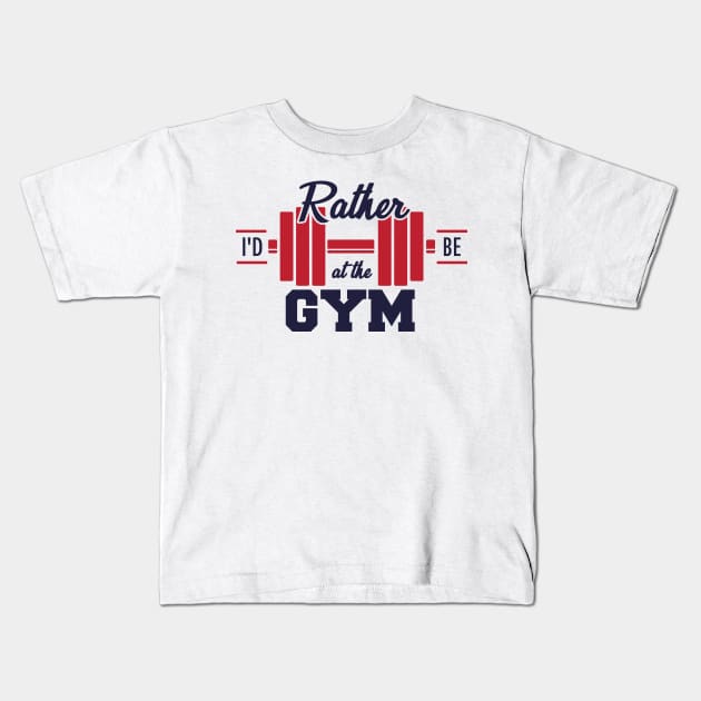 Gym Life Kids T-Shirt by Woah_Jonny